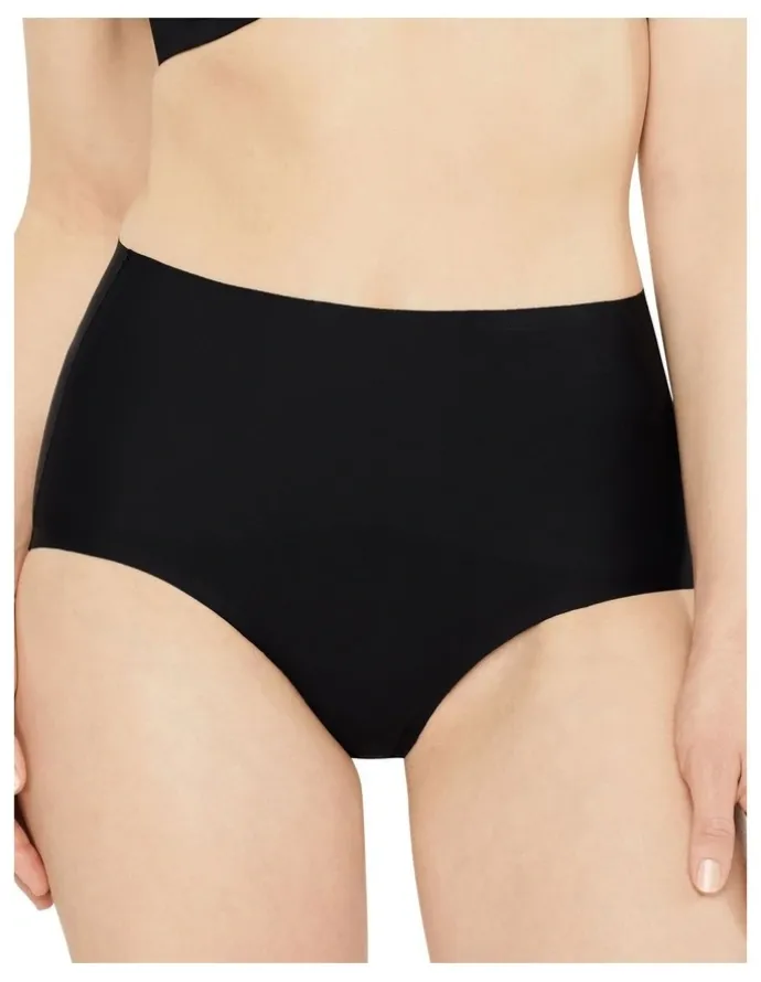 Nancy Ganz Revive Smooth Waisted Brief in Black