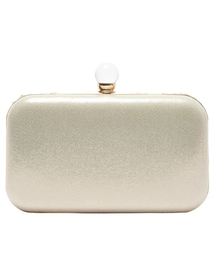 Nina Bliss Bag in Ivory Crystal