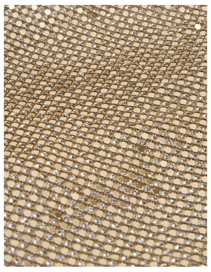 Nina Lia Gold Bag