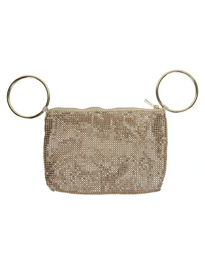 Nina Lia Gold Bag