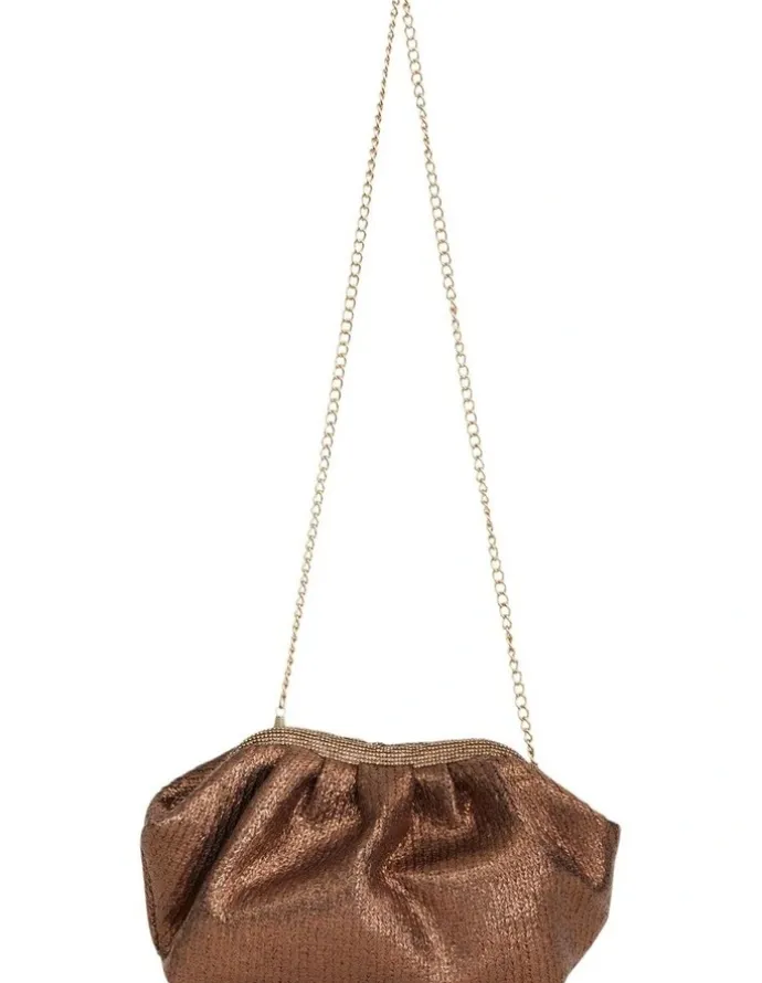 Nina Zayla Bags in Bronze Metallic