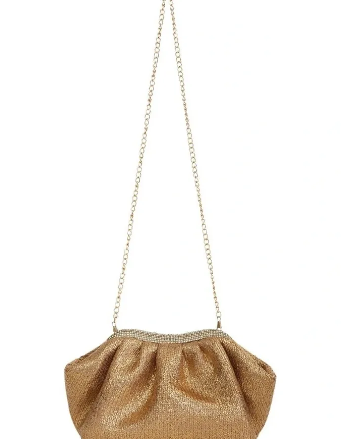 Nina Zayla Bags in Gold Metallic