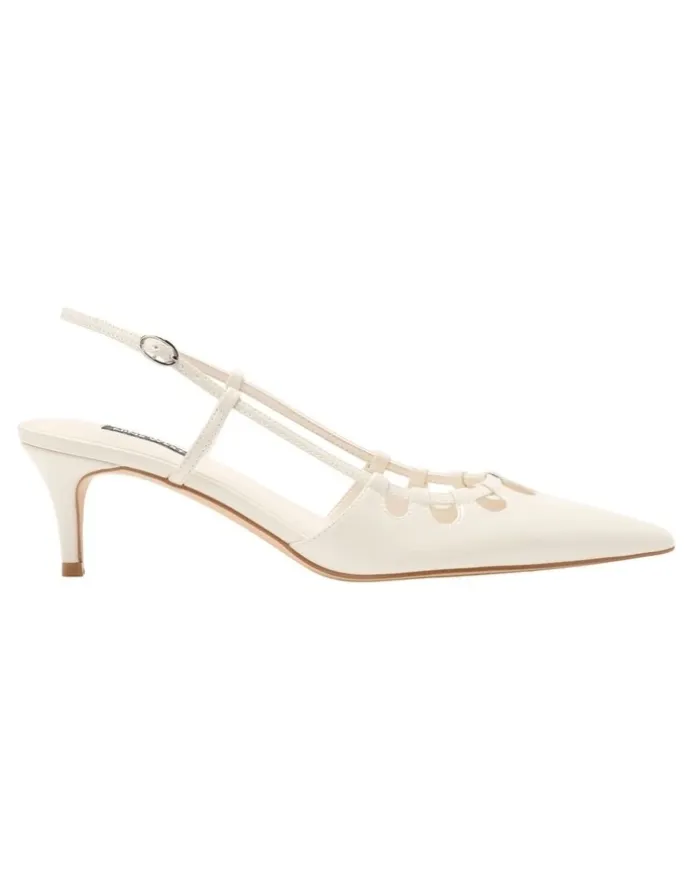 Nine West Clora Pump in Cream