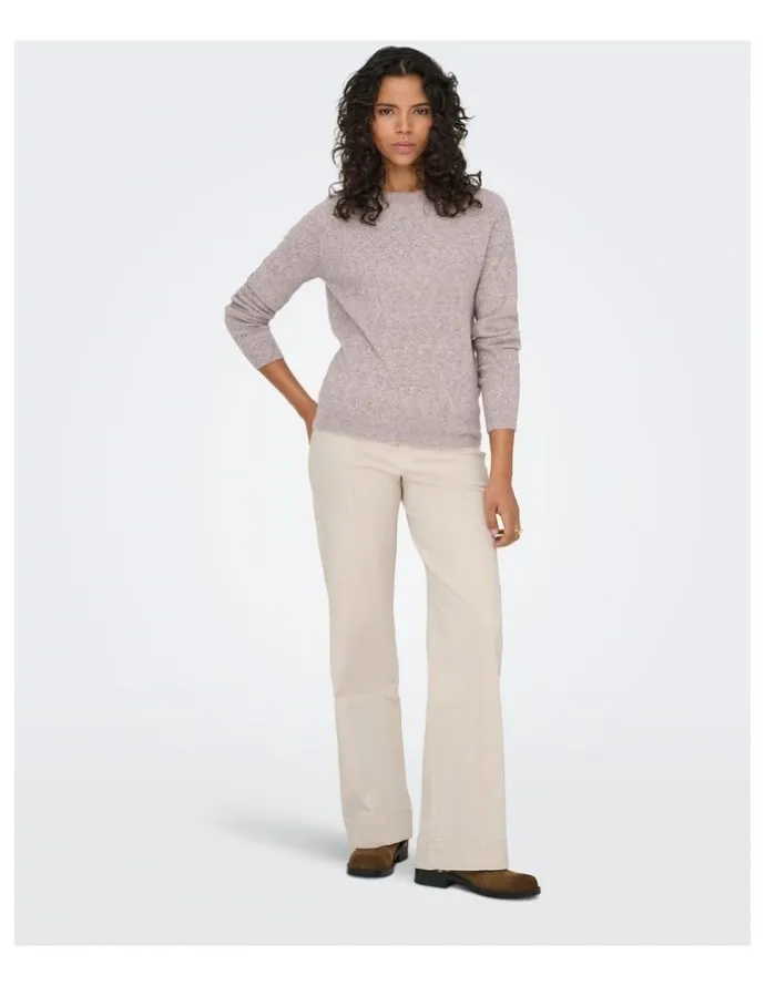 ONLY Rica Life Knit in Light Brown