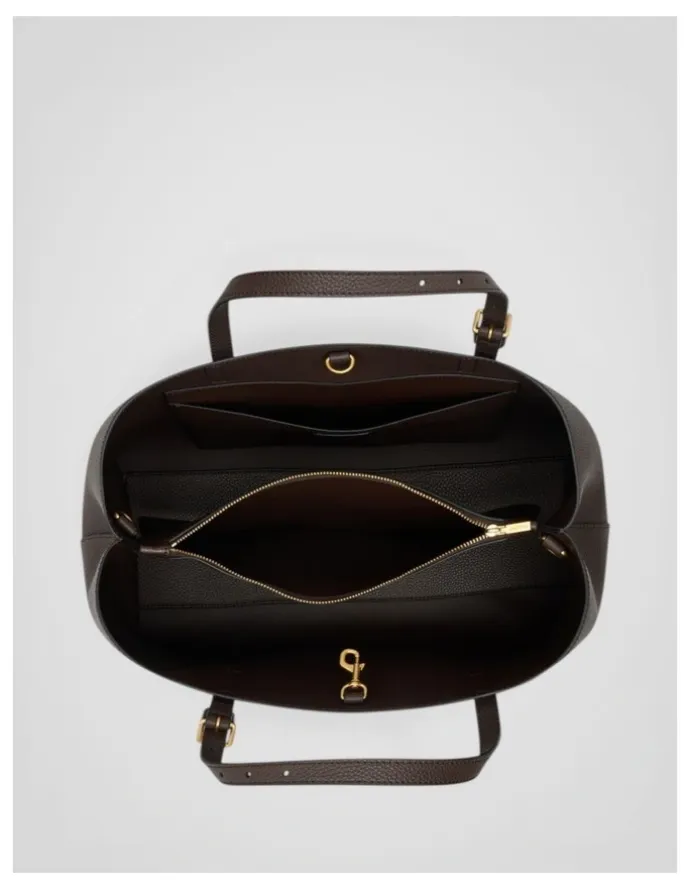 Oroton Margot Large Day Bag in Dark Chocolate