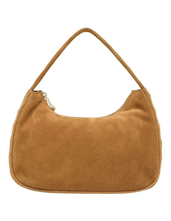 Oxford Large Nala Bag With Studs in Camel