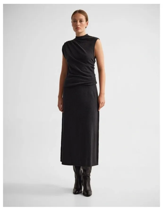 Oxford Leonie Cashmere Blend Knitted Skirt