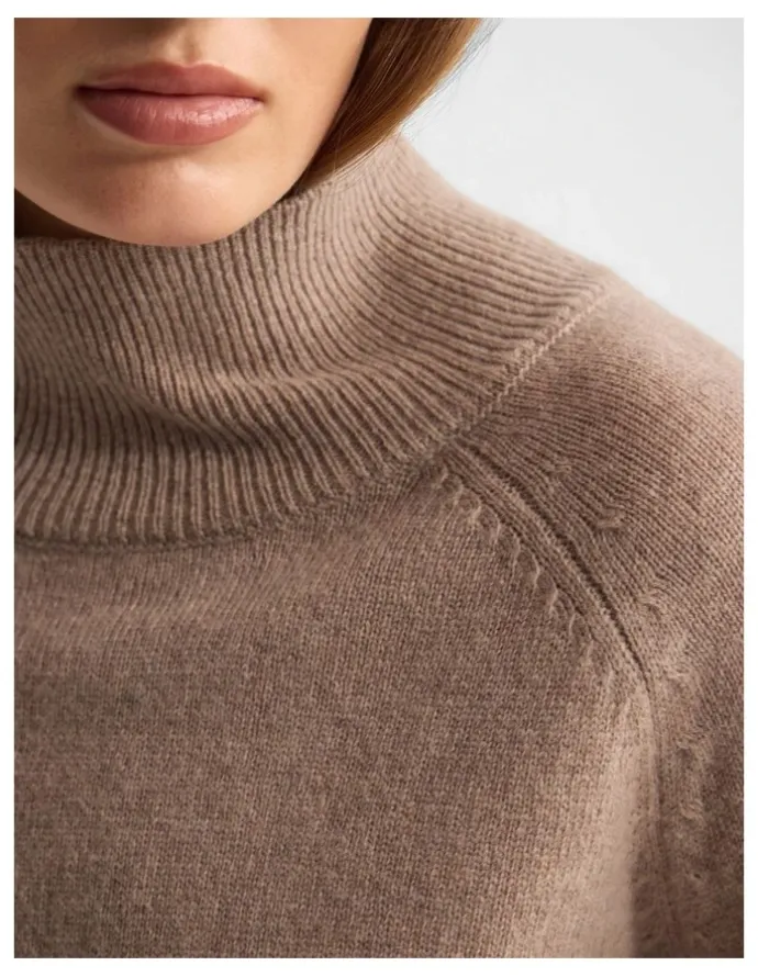 Oxford Arabella Wool Blend Knit in Fawn