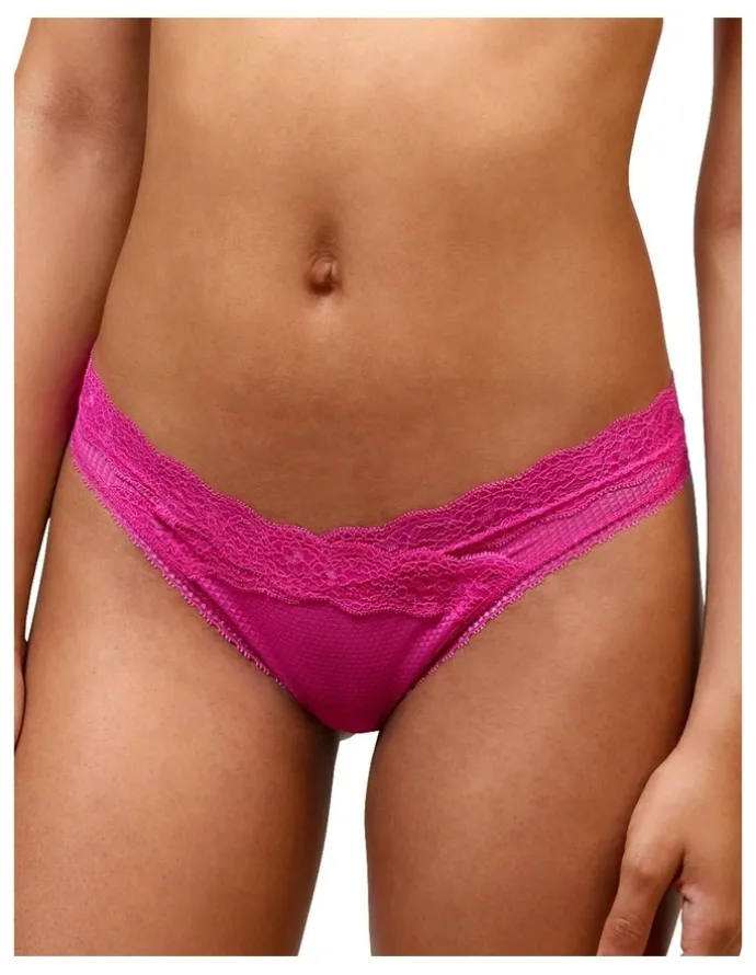 Passionata Brooklyn Cheeky Cut Tanga Brief with Lace