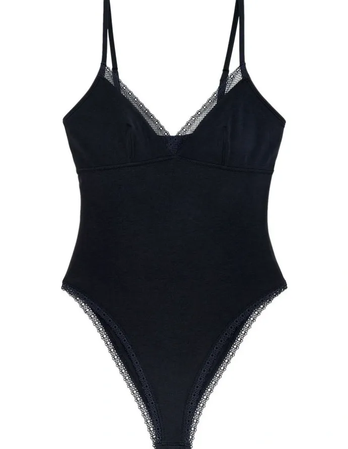 Passionata Charlotte High Leg Modal & Cotton Bodysuit