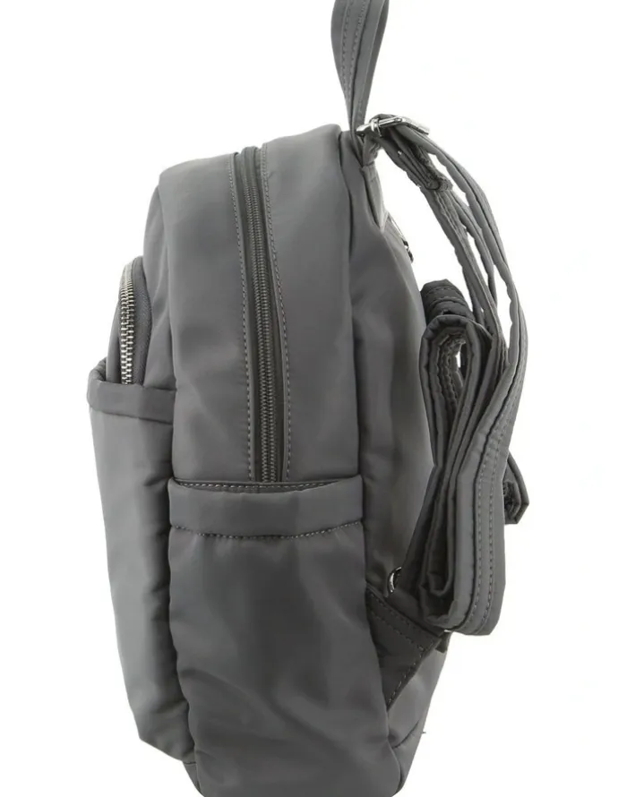 PIERRE CARDIN Anti-Theft Backpack in Grey