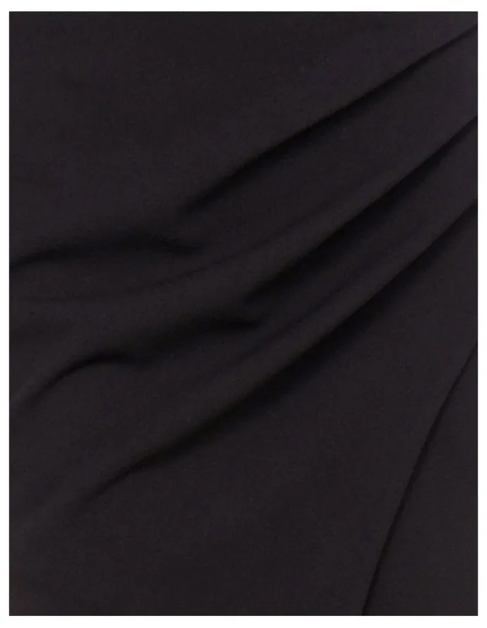 Pilgrim Ellery Cross Over Midi Skirt in Black