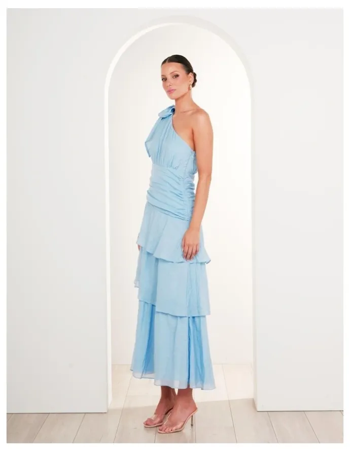 Pilgrim Sarah Ruffle Maxi Dress