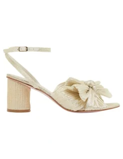 Pink Inc Secret Light Silver Shimmer Sandals