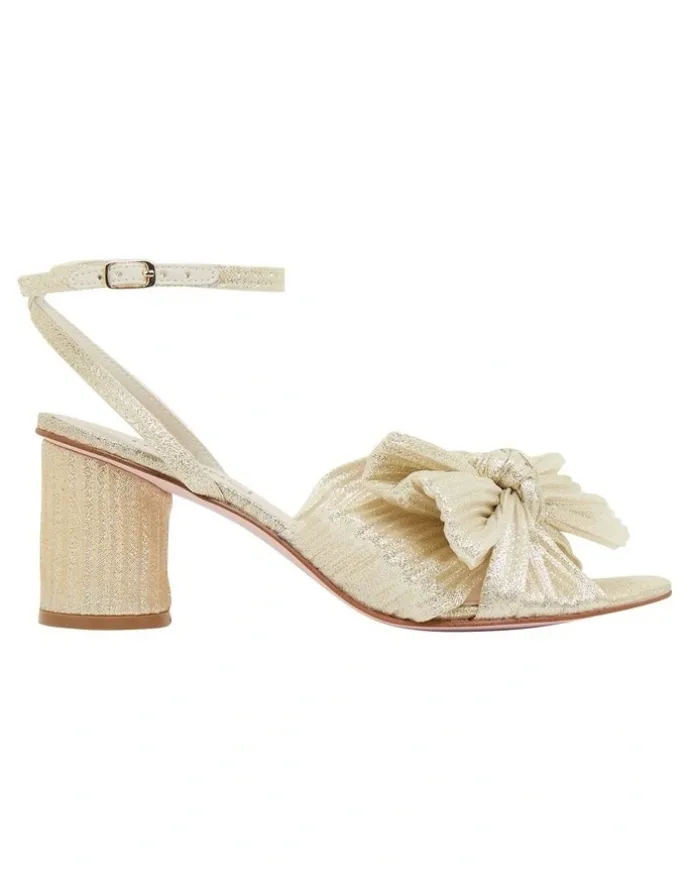 Pink Inc Secret Light Silver Shimmer Sandals