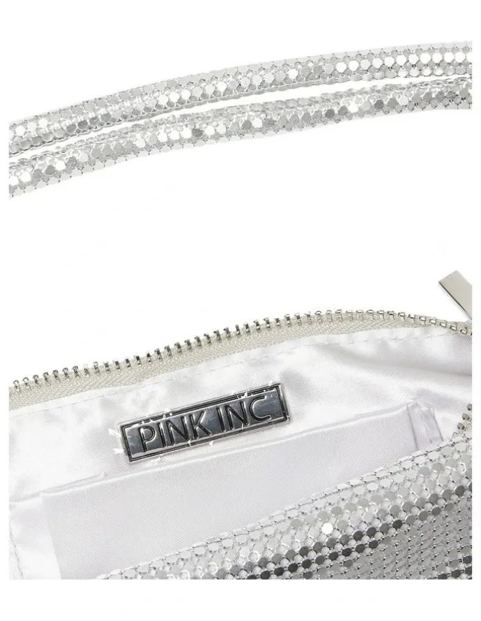 Pink Inc Swoon Bag in Silver
