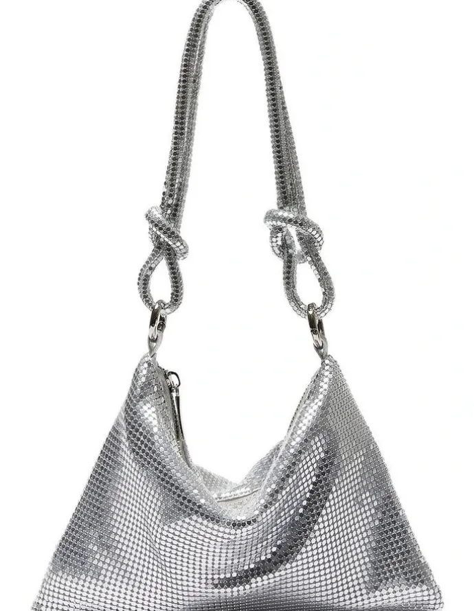 Pink Inc Swoon Bag in Silver