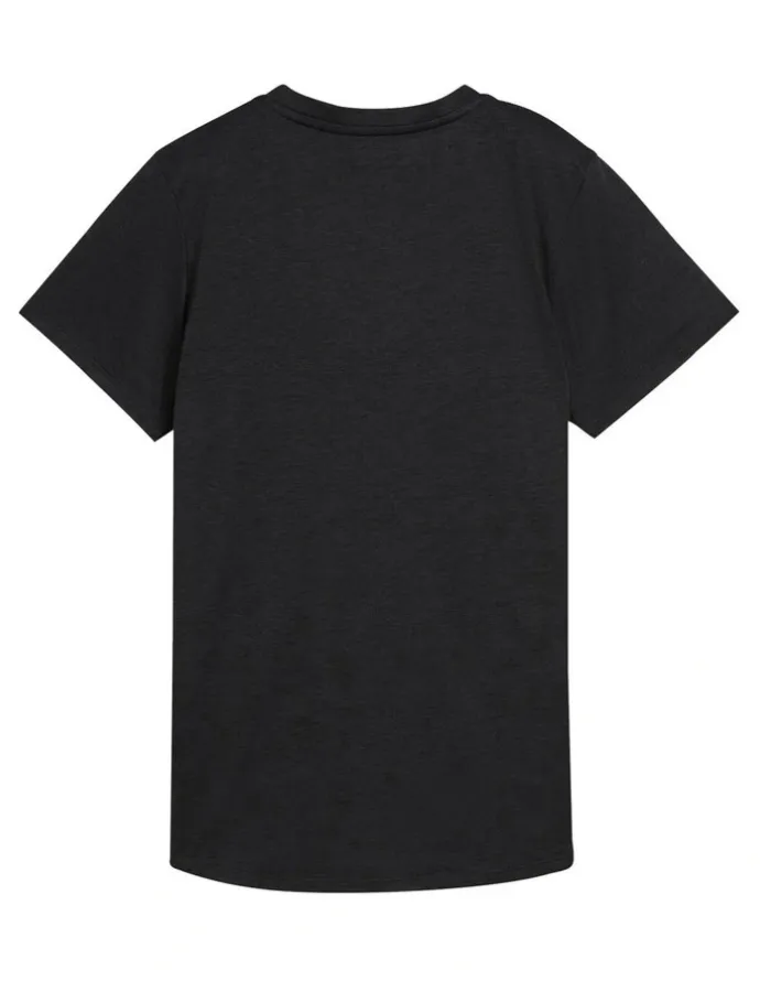 Puma Women Tad Essential Heather Tee in Black
