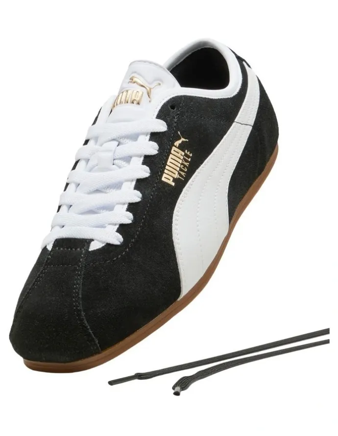 Puma Tackle Sneakers Unisex in Black and White