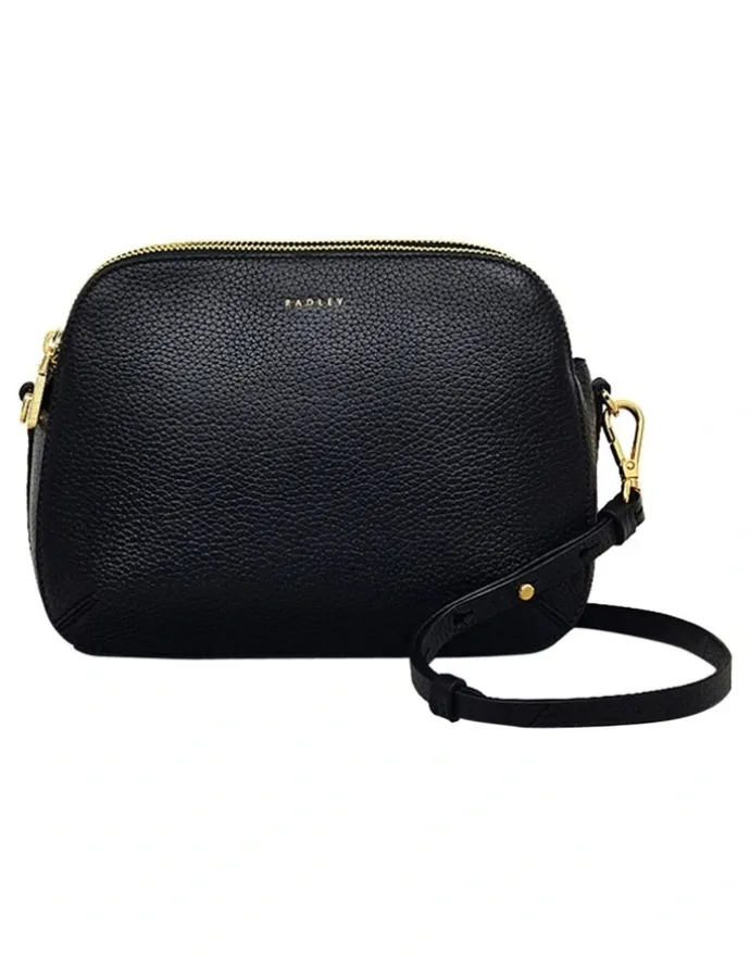 Radley Dukes Ziptop Crossbody Bag in Black