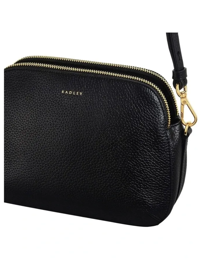 Radley Dukes Ziptop Crossbody Bag in Black