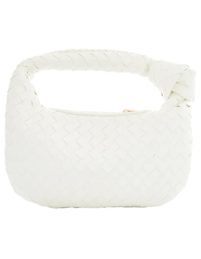 Ravella Bazz Bag in White Weave