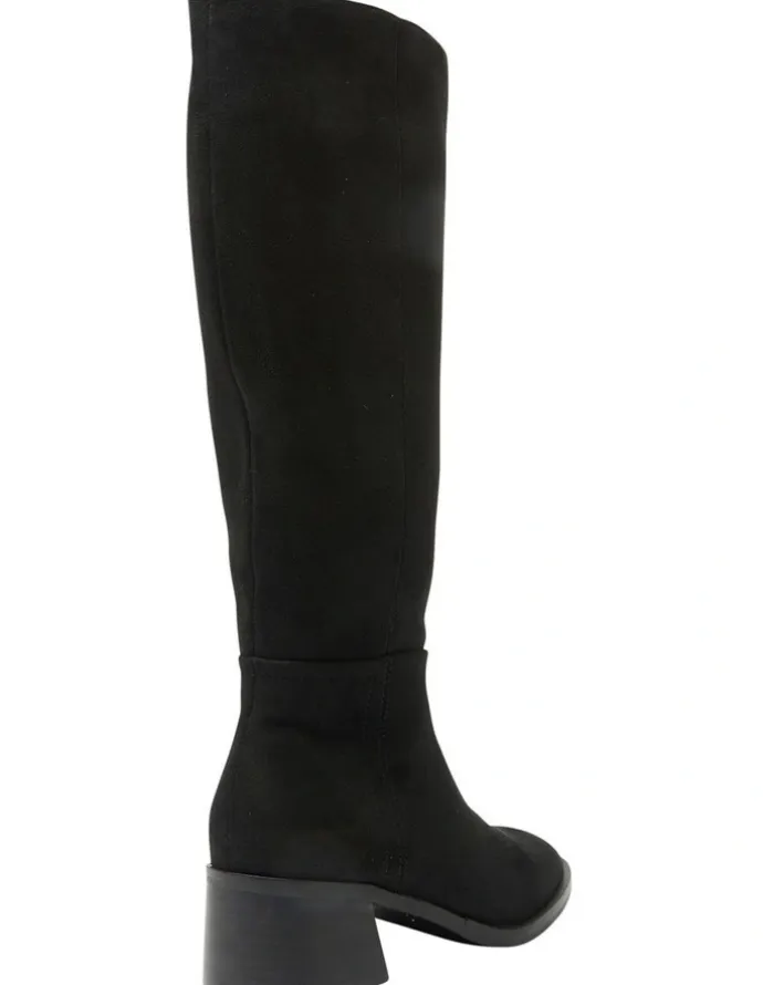 Ravella Carson Boots in Black Micro