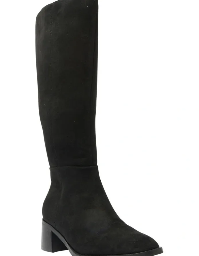 Ravella Carson Boots in Black Micro