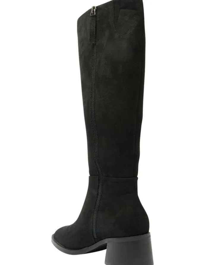 Ravella Carson Boots in Black Micro