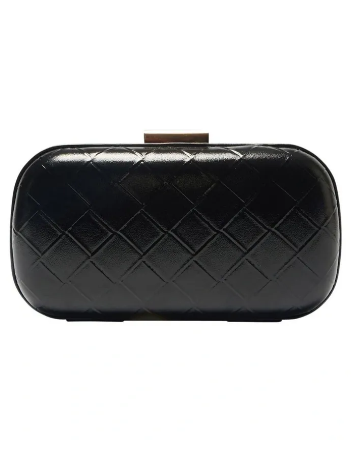 Ravella Chic Bag in Black Weave