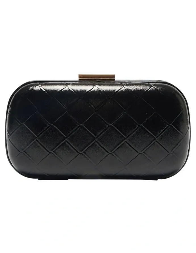 Ravella Chic Bag in Black Weave