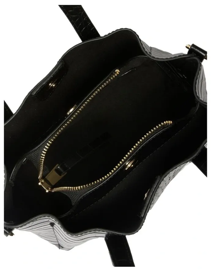 Ravella H-Jada Bag in Black Croc