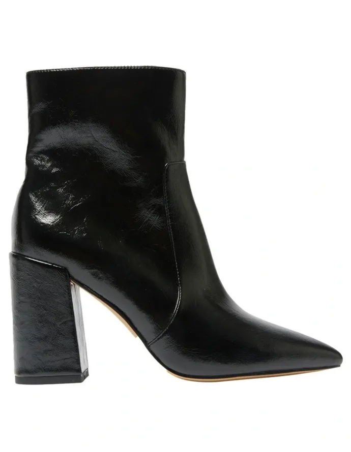Ravella Jada Boots in Black Hi-Shine