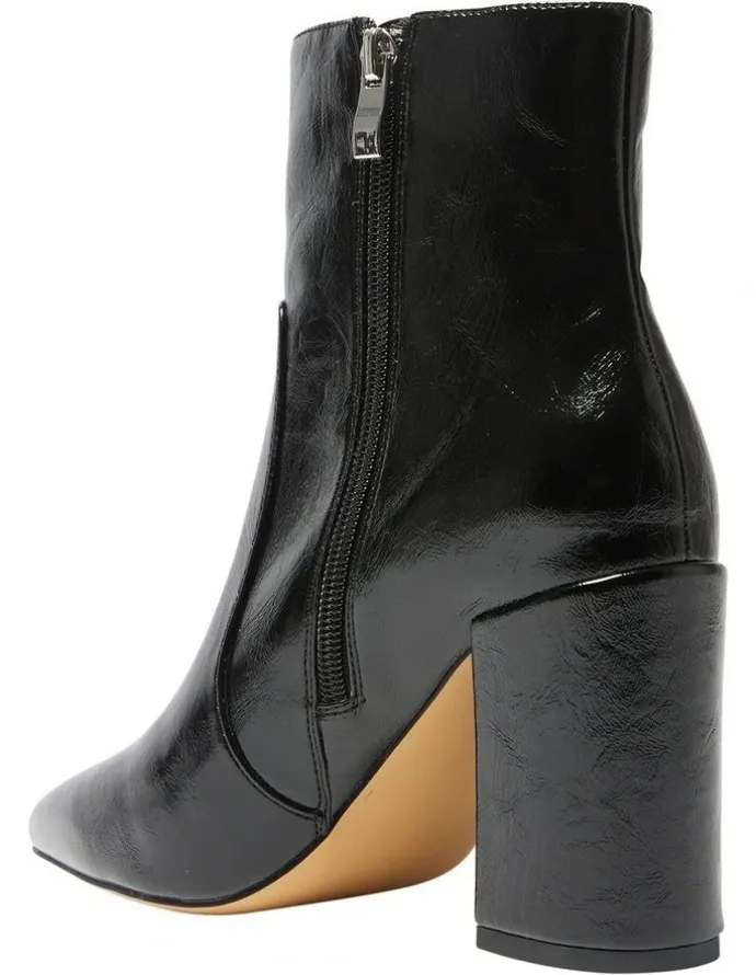 Ravella Jada Boots in Black Hi-Shine