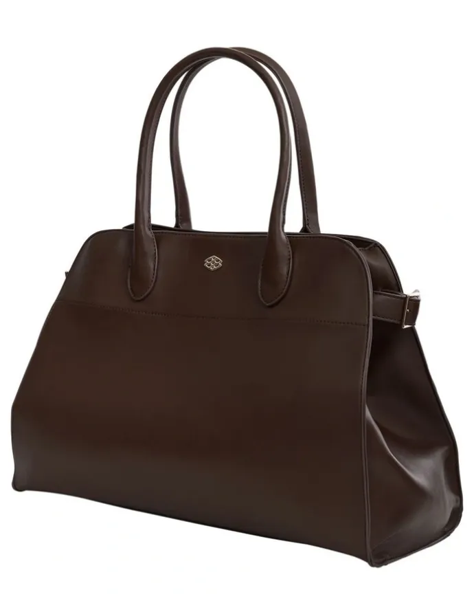 Ravella Lydia Tote Bag in Chocolate