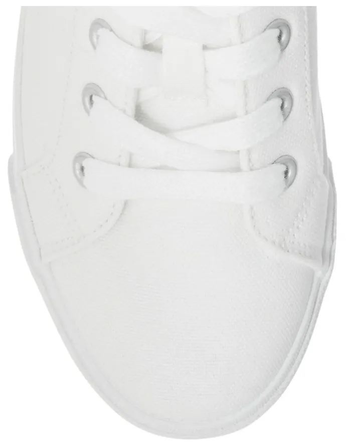 Ravella Rebound Sneakers in White Canvas