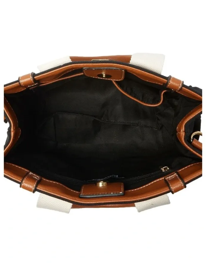 Ravella Sadie Bag in Black/Tan