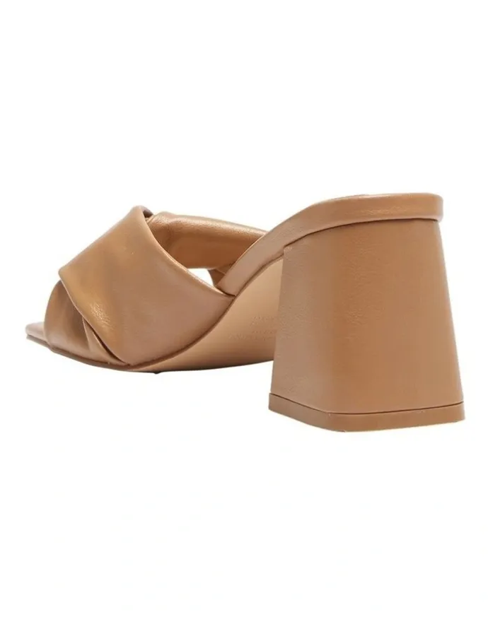 Ravella Skye Sandals in Camel Smooth