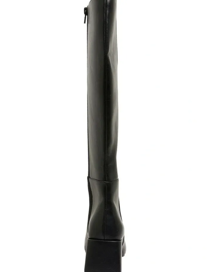 Ravella Tabby Black Smooth Boots