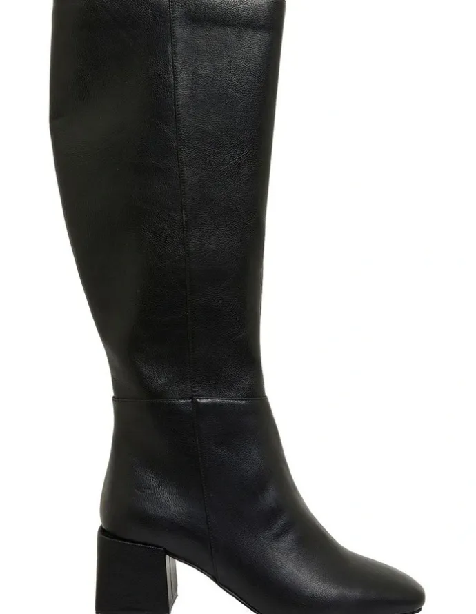 Ravella Tabby Black Smooth Boots