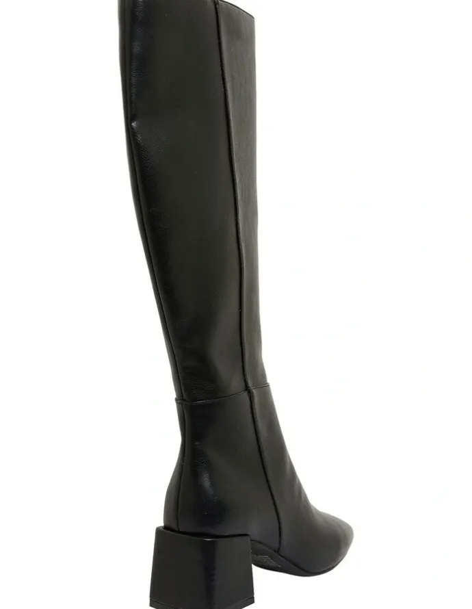 Ravella Tabby Black Smooth Boots