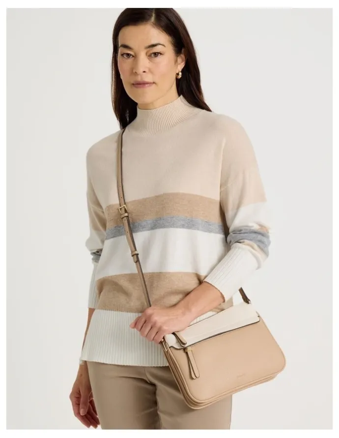 Regatta Riviera Crossbody Bag in Almond Combo