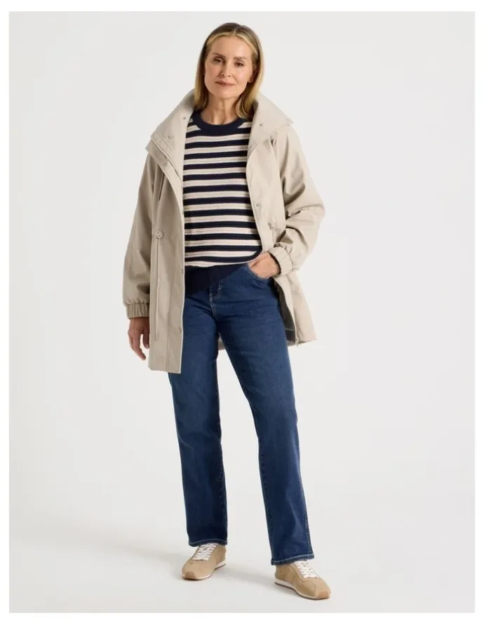 Regatta Wardrobe Staple Straight Jean In Mid Denim