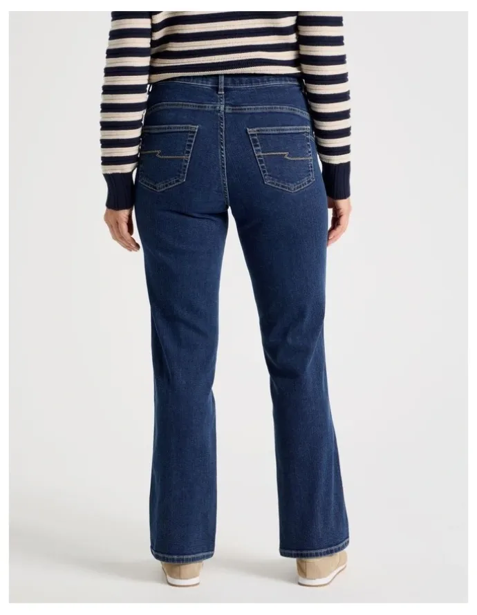 Regatta Wardrobe Staple Straight Jean In Mid Denim