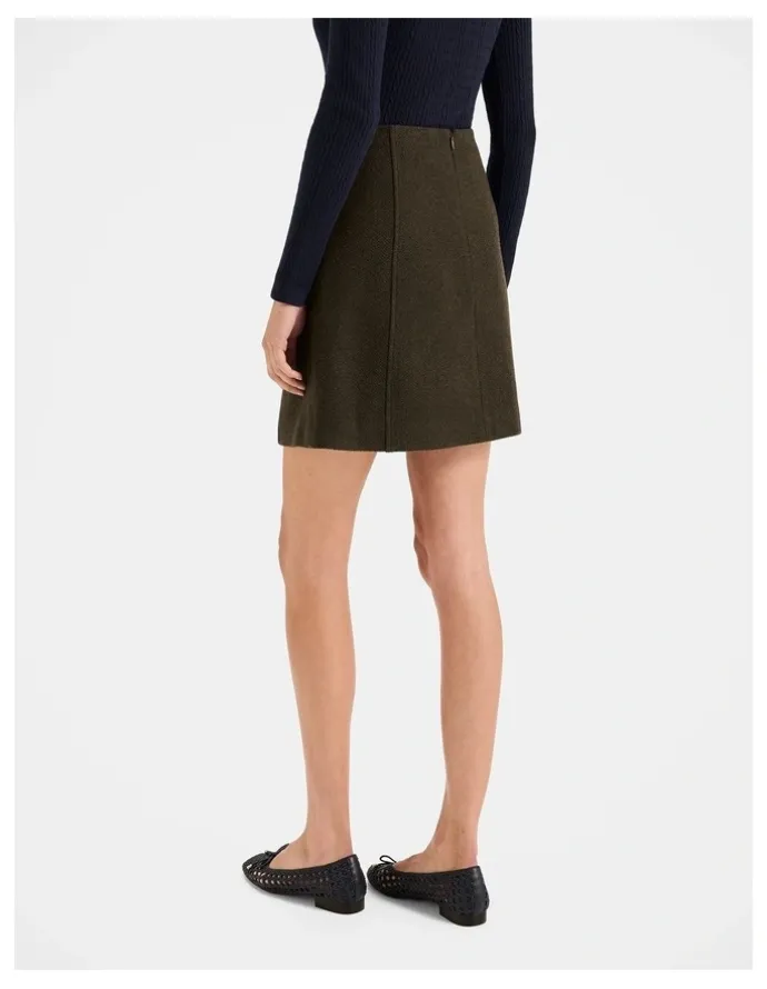 Review Maisel Mini Skirt in Khaki