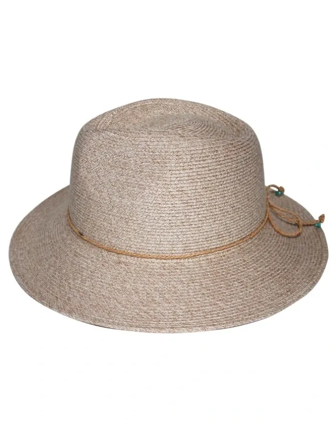 Rigon Avoca Flexibraid Fedora Hat in Oatmeal