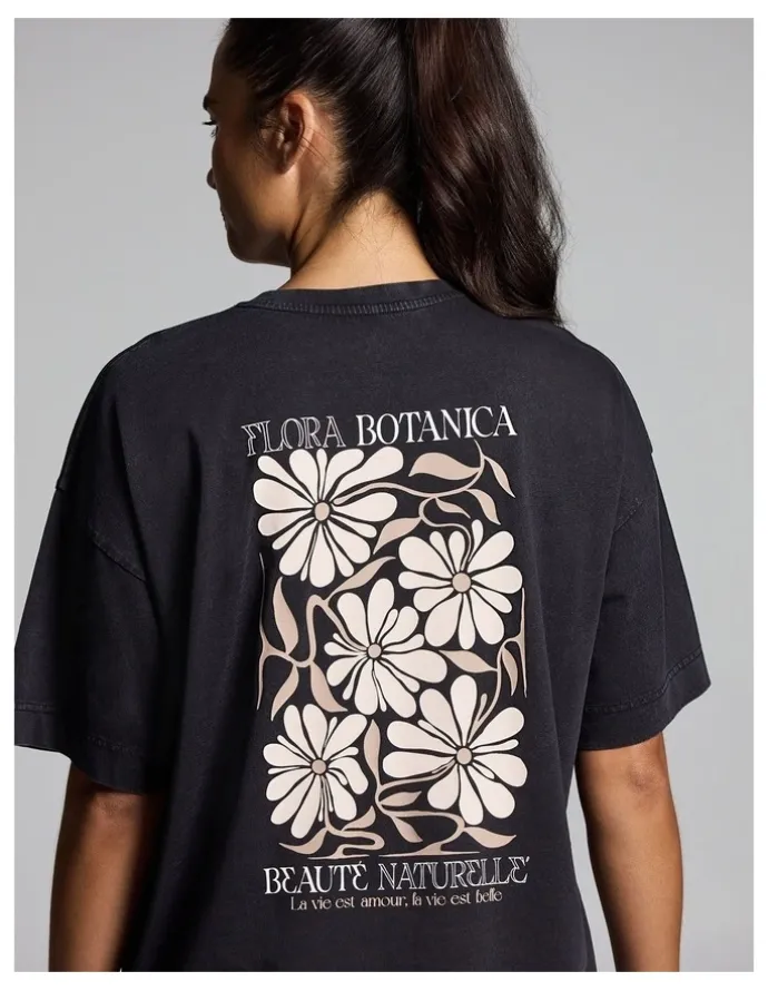 Rockwear Baggy Fit Tee Black Acid