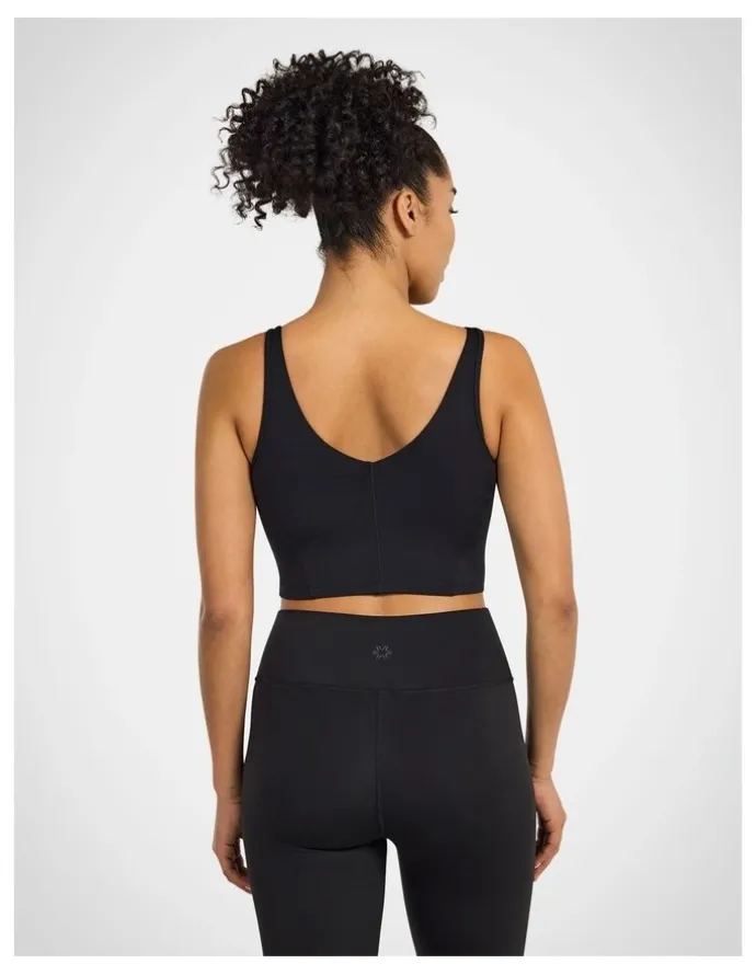 Rockwear Base One Longline Low Impact Bra in Black