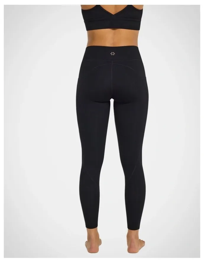 Rockwear High Rise Luxesoft Full Length Tights in Black