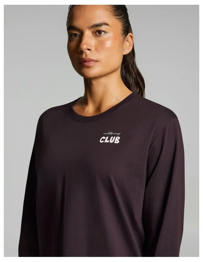 Rockwear Loose Fit Long Sleeve Tee Boysenberry